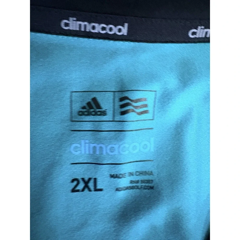 Adidas Climacool Quarterzip Pullover Men's 2XL Green Golf Fleece